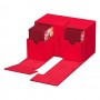 Ultimate Guard Twin Flip'n'Tray 160+ XenoSkin Monocolor Rouge