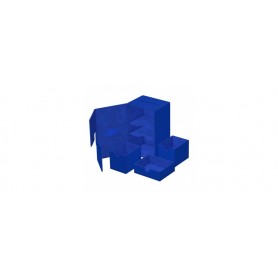 Ultimate Guard Twin Flip'n'Tray 160+ XenoSkin Monocolor Bleu