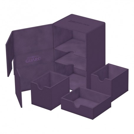 Ultimate Guard Twin Flip'n'Tray 160+ XenoSkin Monocolor Violet