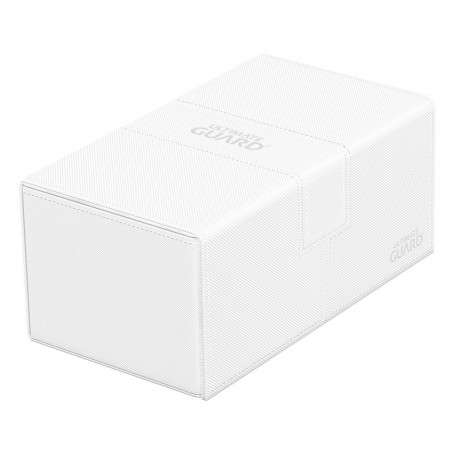Ultimate Guard Twin Flip'n'Tray 200+ XenoSkin Monocolor Blanc