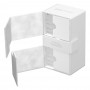 Ultimate Guard Twin Flip'n'Tray 200+ XenoSkin Monocolor Blanc