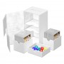 Ultimate Guard Twin Flip'n'Tray 200+ XenoSkin Monocolor Blanc