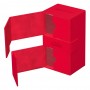 Ultimate Guard Twin Flip'n'Tray 200+ XenoSkin Monocolor Rouge