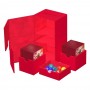 Ultimate Guard Twin Flip'n'Tray 200+ XenoSkin Monocolor Rouge