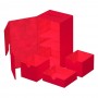 Ultimate Guard Twin Flip'n'Tray 200+ XenoSkin Monocolor Rouge