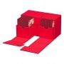 Ultimate Guard Twin Flip'n'Tray 200+ XenoSkin Monocolor Rouge