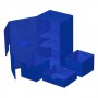 Ultimate Guard Twin Flip'n'Tray 200+ XenoSkin Monocolor Bleu
