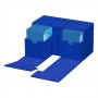 Ultimate Guard Twin Flip'n'Tray 200+ XenoSkin Monocolor Bleu