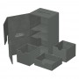 Ultimate Guard Twin Flip'n'Tray 200+ XenoSkin Monocolor Gris