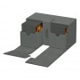 Ultimate Guard Twin Flip'n'Tray 200+ XenoSkin Monocolor Gris
