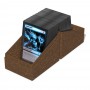 Ultimate Guard Return To Earth Boulder Deck Case 133+ taille standard Marron