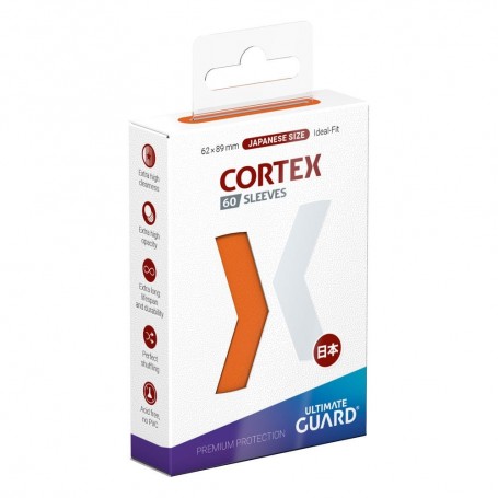 Ultimate Guard 60 pochettes Cortex Sleeves Japanese Size Orange