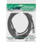 Câble Patch InLine®, Cat.6A, S / FTP, TPE flexible, noir, 0.5m