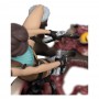 Tomb Raider figurine Mini Epics Lara Croft & Raptor 24 cm