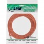 Câble patch Cat.6(A) S-STP/PIMF, InLine®, sans halogènes 500MHz, orange, 20m