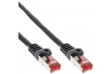 Câble de connexion directe InLine® Crossover PC à PC S / FTP Cat.6 noir 5m