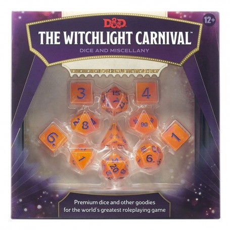 Dungeons & Dragons RPG dés Witchlight Carnival