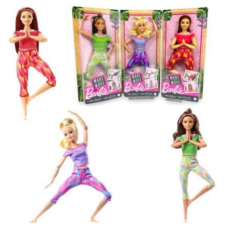 Barbie Made to Move doll