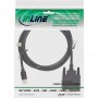Câble Inline® Mini DisplayPort mâle vers DVI-D 24 + 1 mâle, noir / or, 2 m