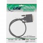 Câble Inline® Mini DisplayPort mâle vers DVI-D 24 + 1 mâle, noir / or, 0,5 m