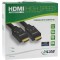 Câble HDMI haute vitesse actif InLine® avec Ethernet, 4K2K, M / M, contacts noirs et dorés, 10 m