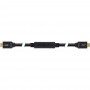 Câble HDMI InLine® Active High Speed ​​avec Ethernet mâle plaqué or noir 30m