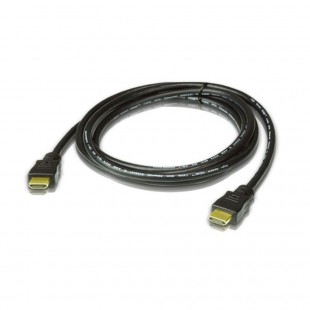 ATEN 2L-7D02H-1 câble HDMI, HDMI-High Speed ​​avec Ethernet, 2 m
