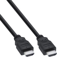 Câble HDMI, InLine®, 19 broches mâle/mâle, noir, 5m