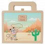 Loungefly Disney Mickey &38 Minnie Western notebook