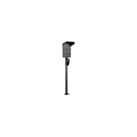 InLine® Universal wallbox stand with EV charging cable holder, black