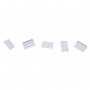InLine® crimp plugs Cat.6A RJ45 shielded, with bend protection and insertion guide, grey, 10pcs. pack