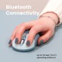 Perixx PERIMICE-802BL, Bluetooth mouse for PC and tablet, cordless, blue