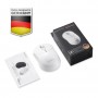 Perixx PERIMICE-802W, Bluetooth mouse for PC and tablet, cordless, white