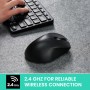 Perixx PERIMICE-621 B, wireless mouse with silent clicks and Ergo Design