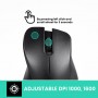 Perixx PERIMICE-621 B, wireless mouse with silent clicks and Ergo Design