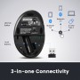 Perixx PERIMICE-819, Wireless ergon. vertical Mouse, small, Silent Click