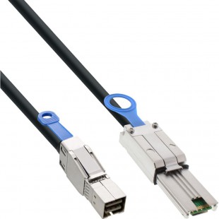 Câble Mini SAS HD externe InLine® SFF-8644 à SFF-8088 6 Gb / s, 0,5 m