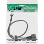 Câble de connexion InLine® U.2, SSD avec U.2 (SFF-8639) à SFF-8643 + alimentation, 0,75 m