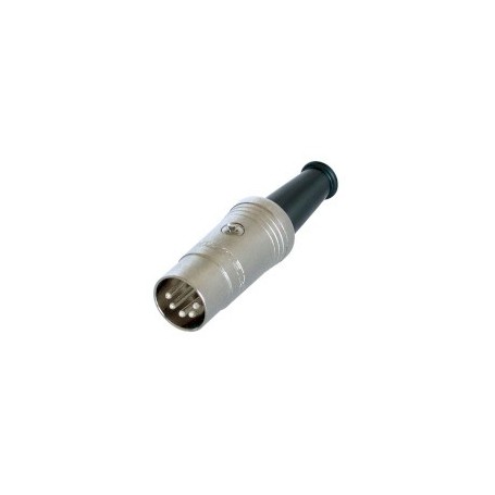Connecteur DIN DIN Mâle Argent