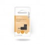 Adaptateur USB-A | USB 2.0 | USB-A Mâle | USB-A Femelle | 480 Mbps | Rond | Plaqué nickel | PVC | Noir | Boîte
