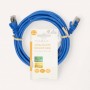 Câble réseau CAT5e | SF/UTP | RJ45 Male | RJ45 Male | 3.00 m | Rond | PVC | Bleu | Label