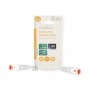 Câble réseau CAT6 | RJ45 Male | RJ45 Male | S/FTP | 0.15 m | Rond | LSZH | Blanc | Label
