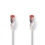 Câble réseau CAT6 | RJ45 Male | RJ45 Male | S/FTP | 0.25 m | Intérieur | Rond | LSZH | Blanc | Boîte