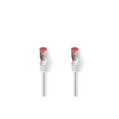 Câble réseau CAT6 | RJ45 Male | RJ45 Male | S/FTP | 0.25 m | Intérieur | Rond | LSZH | Blanc | Boîte