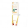 Câble réseau CAT6 | RJ45 Male | RJ45 Male | S/FTP | 0.25 m | Rond | LSZH | Jaune | Label