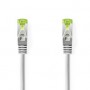 Câble réseau CAT7 | S/FTP | RJ45 Male | RJ45 Male | 2.00 m | Snagless | Rond | LSZH | Gris | Label