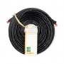 Câble réseau CAT6 | RJ45 Male | RJ45 Male | U/UTP | 50.0 m | Dehors | Rond | PE | Noir | Label