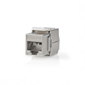 Keystone | CAT6 | RJ45 Femelle | S/FTP | Métal | Boîte