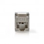 Keystone | CAT6 | RJ45 Femelle | S/FTP | Métal | Boîte
