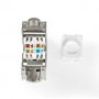Keystone | CAT6a | RJ45 Femelle | S/FTP | Métal | Boîte